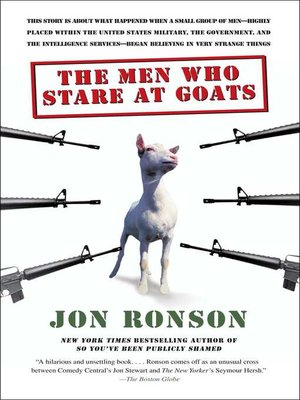 cover image of The Men Who Stare at Goats
